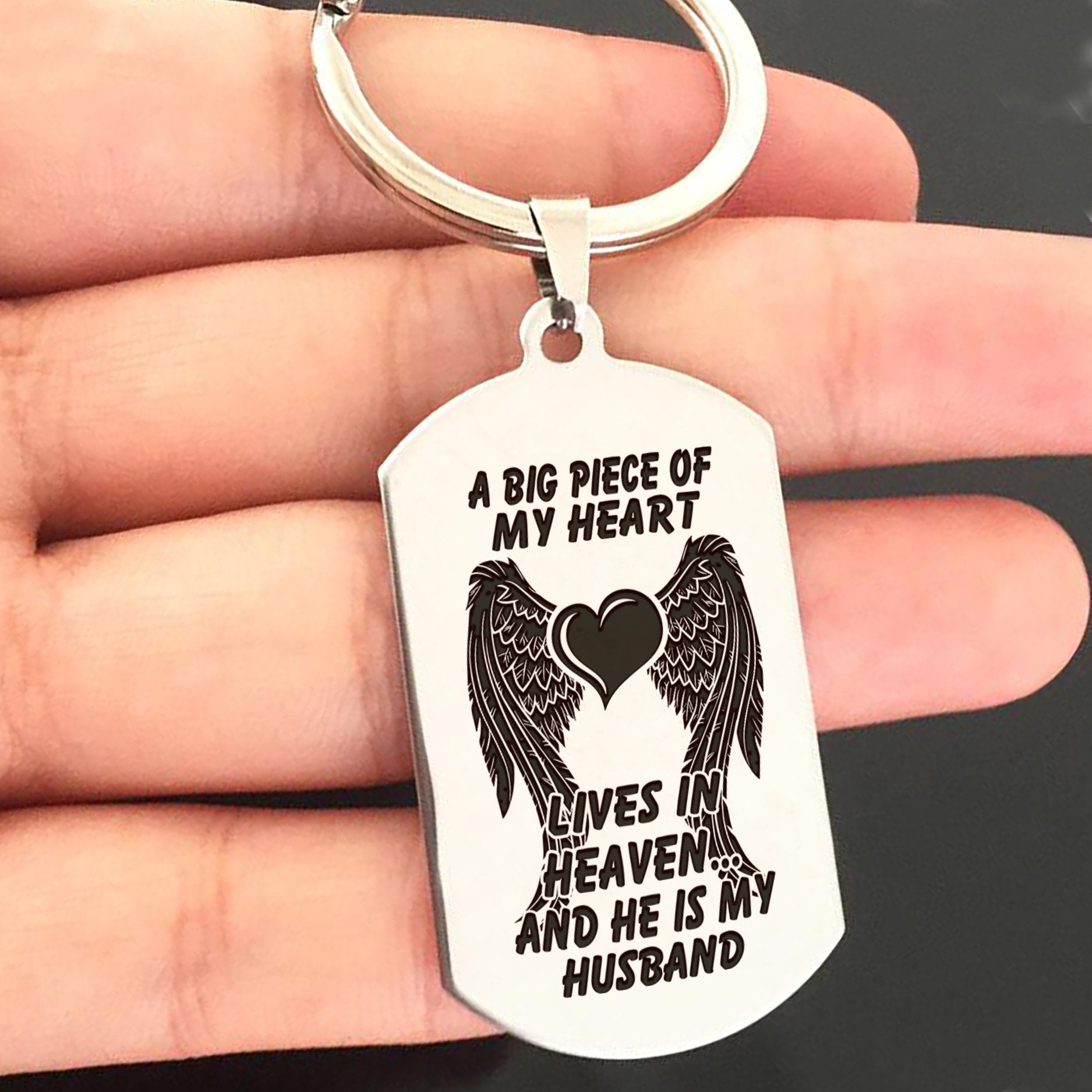 MY HUSBAND IN HEAVEN - KEY CHAIN 1