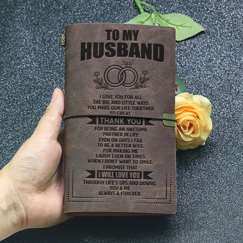 Notebook for My Husband Gift from Wife, to Husband Gift-A Loves Gift