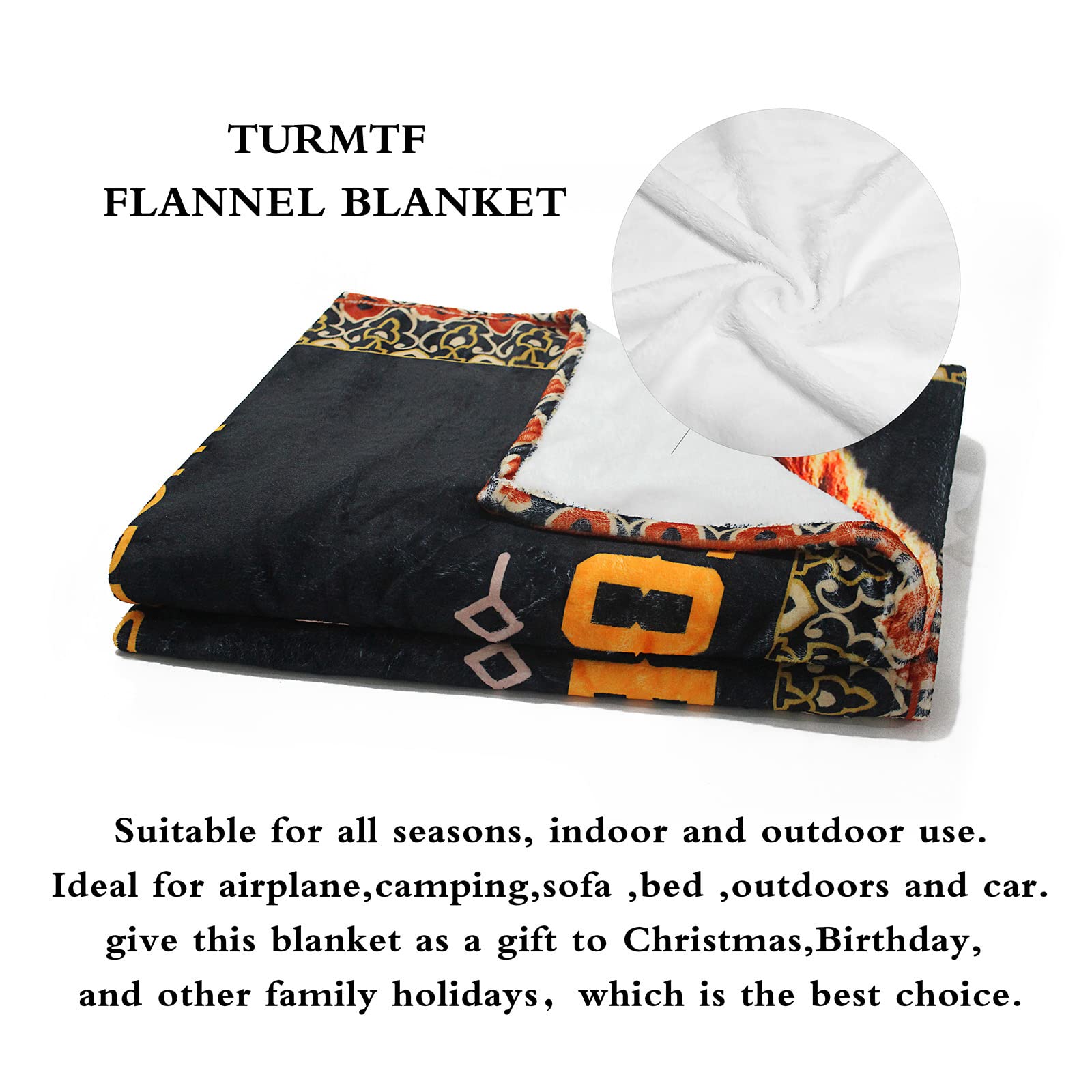 Gifts for Mom from Son, Soft Flannel Mother Throw Blanket-A Loves Gift