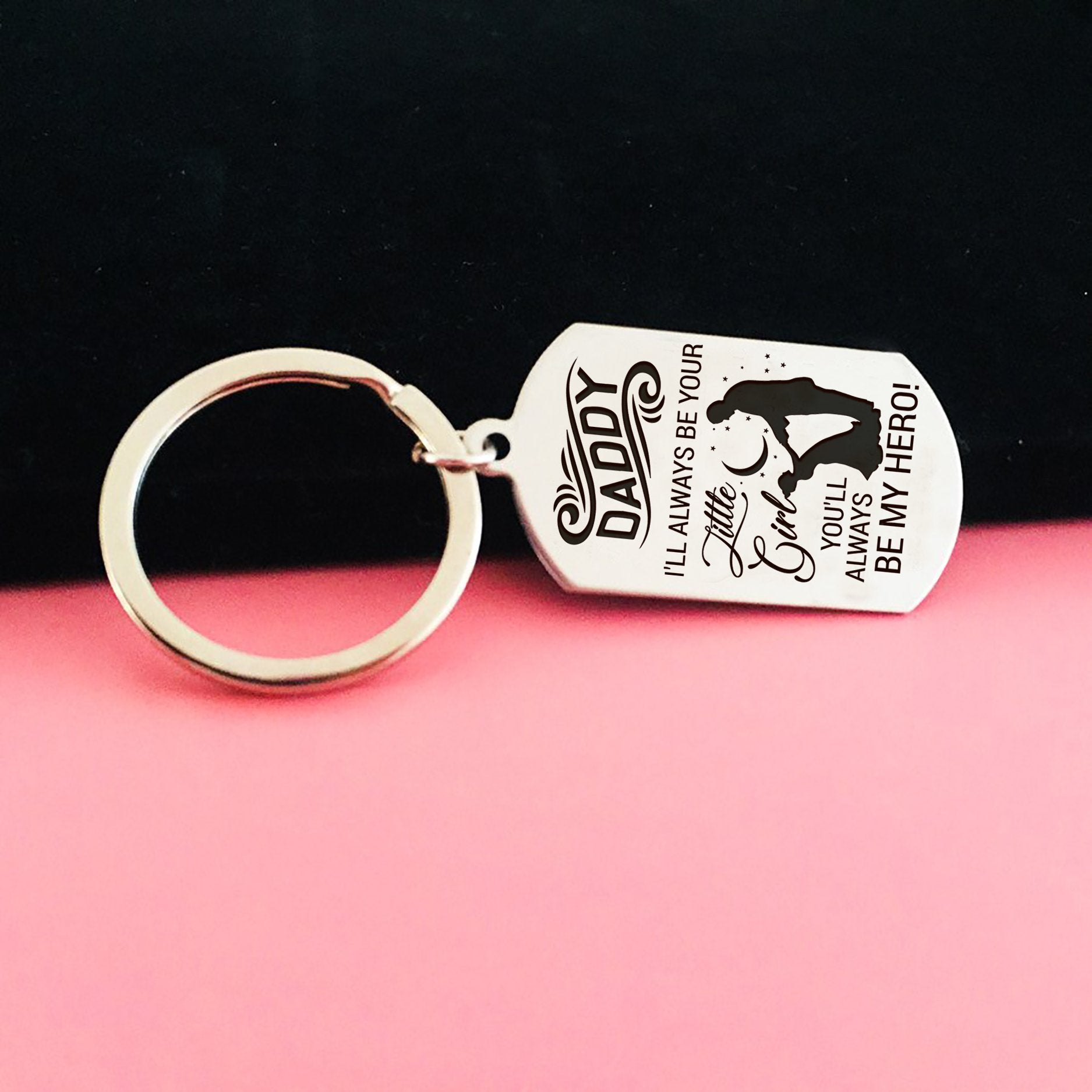 DADDY DAUGHTER - HERO - KEY CHAIN 1