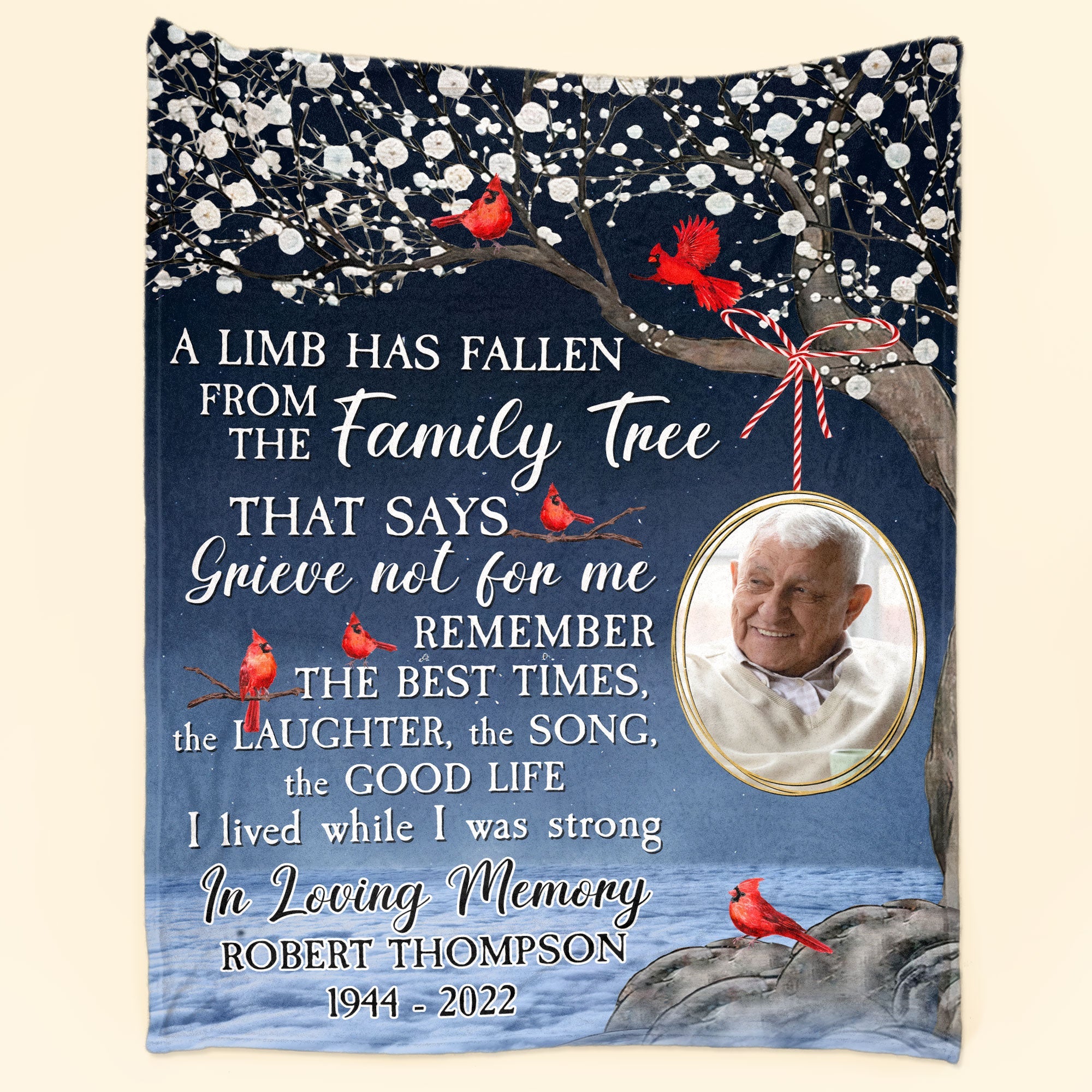 A Limb Has Fallen - Personalized Blanket