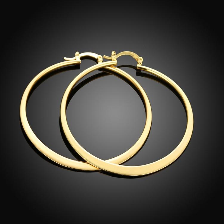 60mm Goldtone Hoop Earrings, Earring, Riakoob Jewelry, Riakoob Jewelry  jewelryjewelry deals, swarovski crystal jewelry, groupon jewelry,, jewelry for mom,