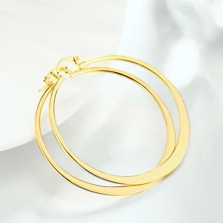 60mm Goldtone Hoop Earrings, Earring, Riakoob Jewelry, Riakoob Jewelry  jewelryjewelry deals, swarovski crystal jewelry, groupon jewelry,, jewelry for mom,