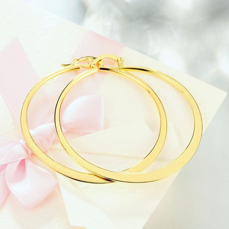 60mm Goldtone Hoop Earrings, Earring, Riakoob Jewelry, Riakoob Jewelry  jewelryjewelry deals, swarovski crystal jewelry, groupon jewelry,, jewelry for mom,