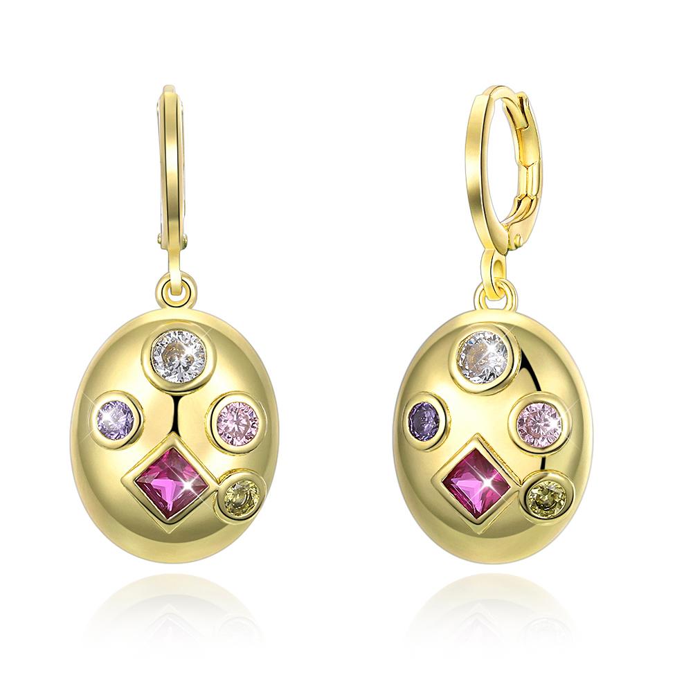 Four Stone Swarovski Elements Drop Earrings, Earring, Riakoob Jewelry, Riakoob Jewelry  jewelryjewelry deals, swarovski crystal jewelry, groupon jewelry,, jewelry for mom,
