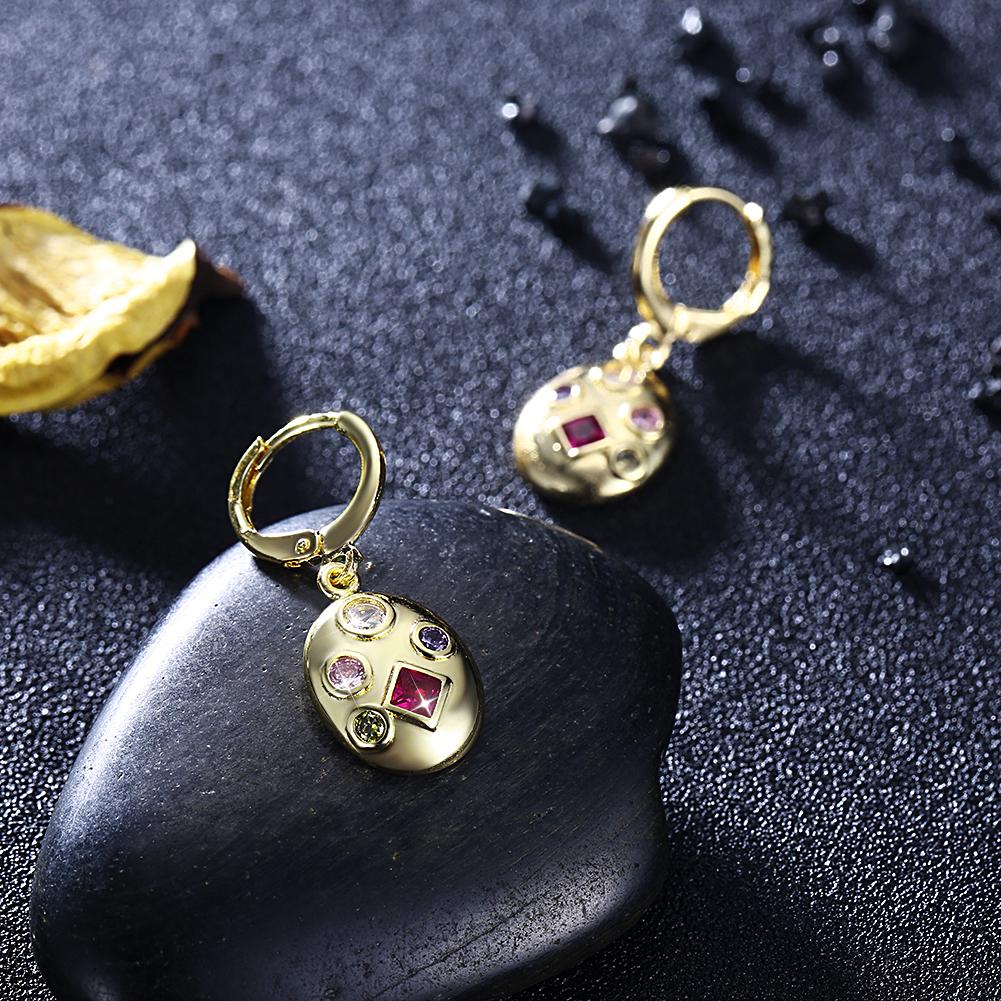 Four Stone Swarovski Elements Drop Earrings, Earring, Riakoob Jewelry, Riakoob Jewelry  jewelryjewelry deals, swarovski crystal jewelry, groupon jewelry,, jewelry for mom,