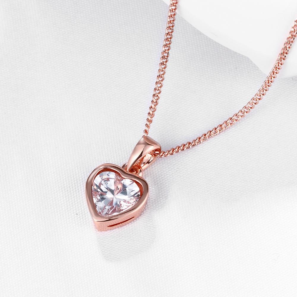 Classic Heart Shaped Swarovski Elements Necklace, Necklaces, Riakoob Jewelry, Riakoob Jewelry  jewelryjewelry deals, swarovski crystal jewelry, groupon jewelry,, jewelry for mom,