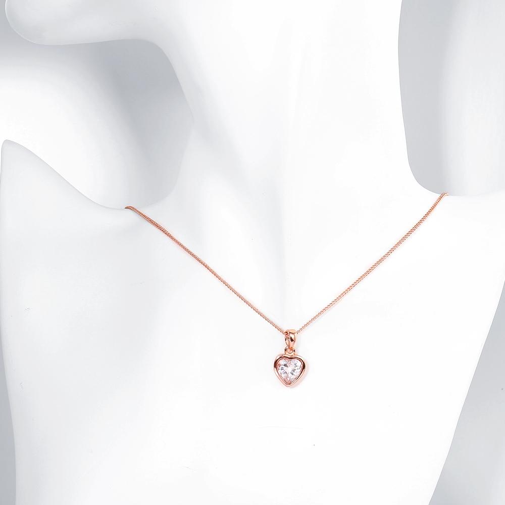 Classic Heart Shaped Swarovski Elements Necklace, Necklaces, Riakoob Jewelry, Riakoob Jewelry  jewelryjewelry deals, swarovski crystal jewelry, groupon jewelry,, jewelry for mom,