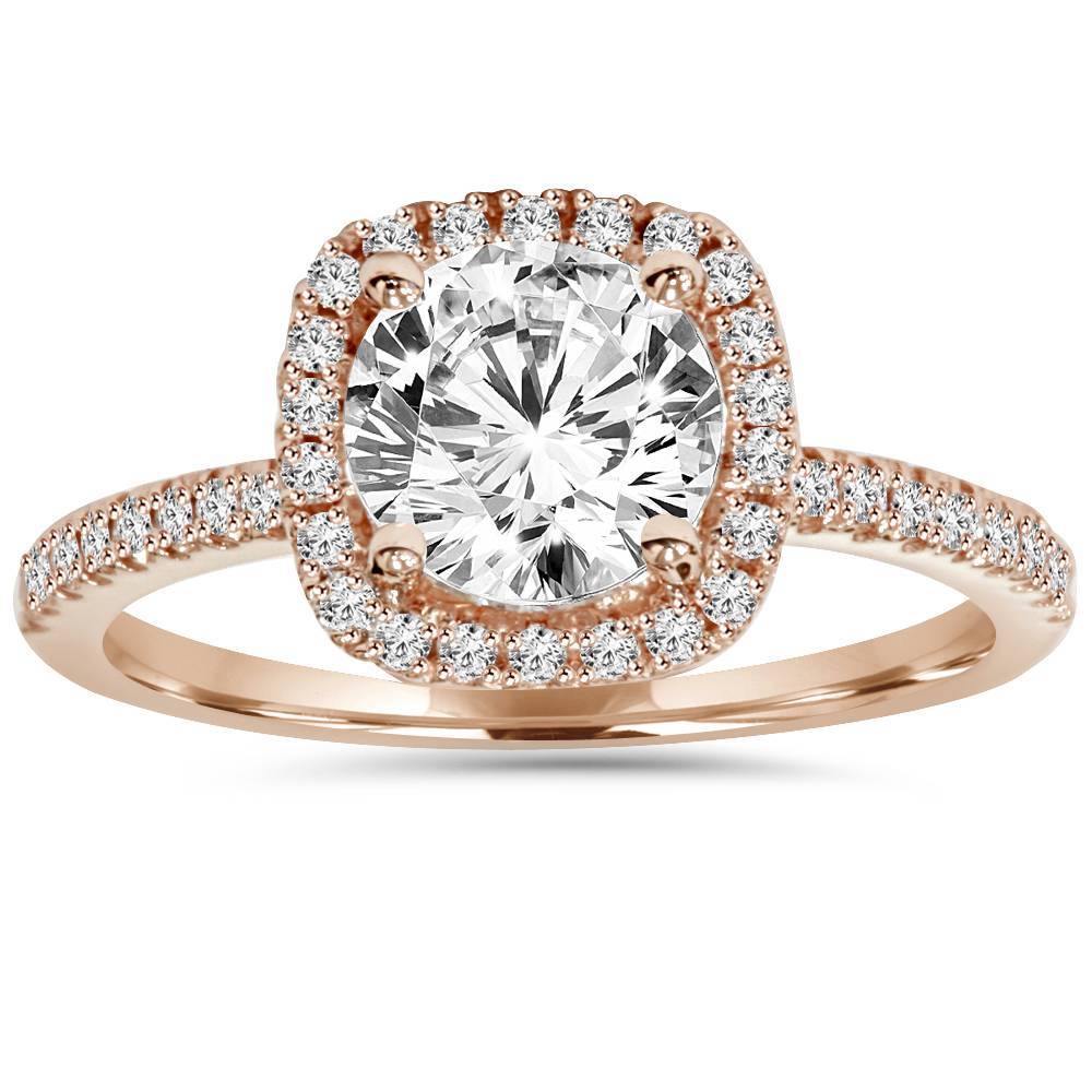 2.00CT Cushion-Cut Queen White Swarovski Elements Ring, Rings, Riakoob Jewelry, Riakoob Jewelry  jewelryjewelry deals, swarovski crystal jewelry, groupon jewelry,, jewelry for mom,