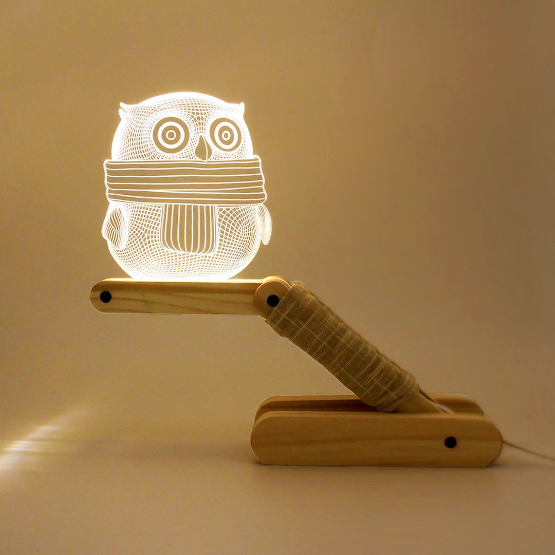 Adjustable Home Decor Animal Desk Light-A Loves Gift