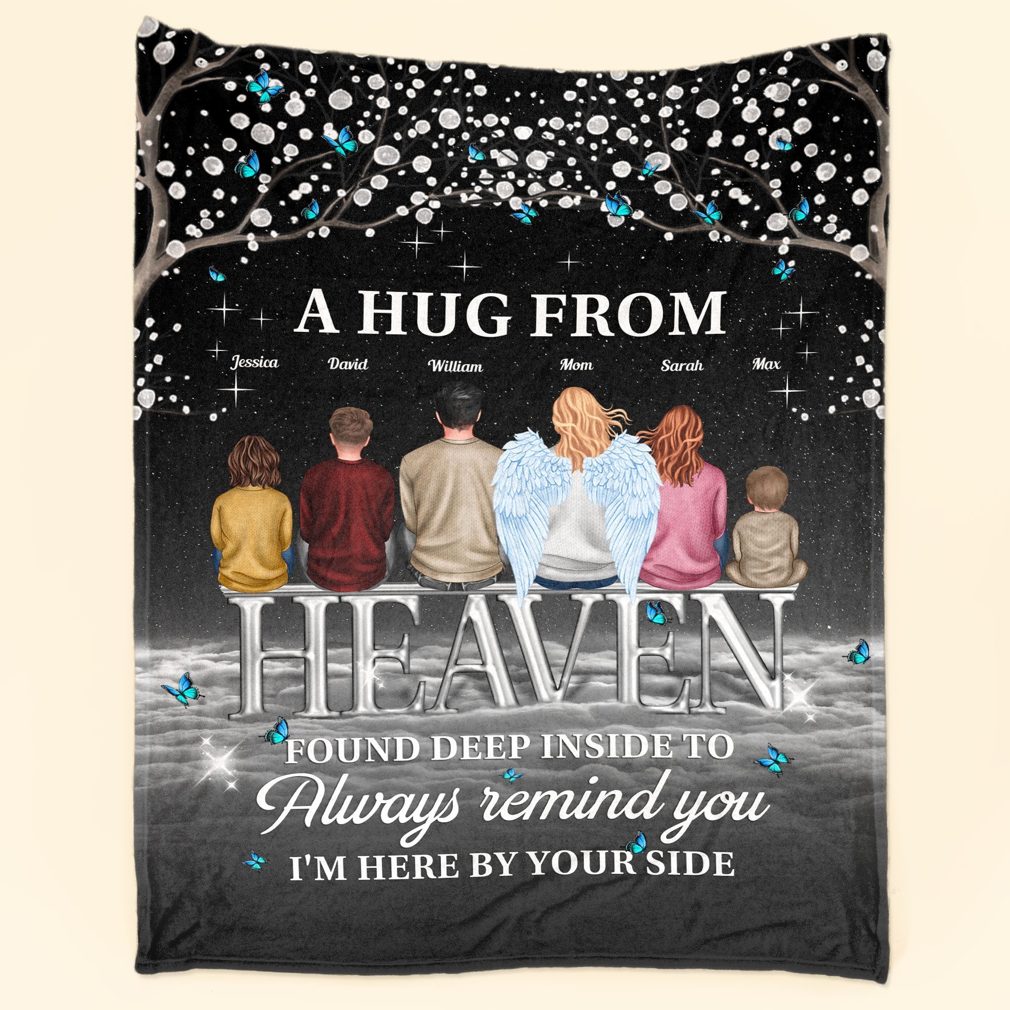 Always By Your Side - Personalized Blanket