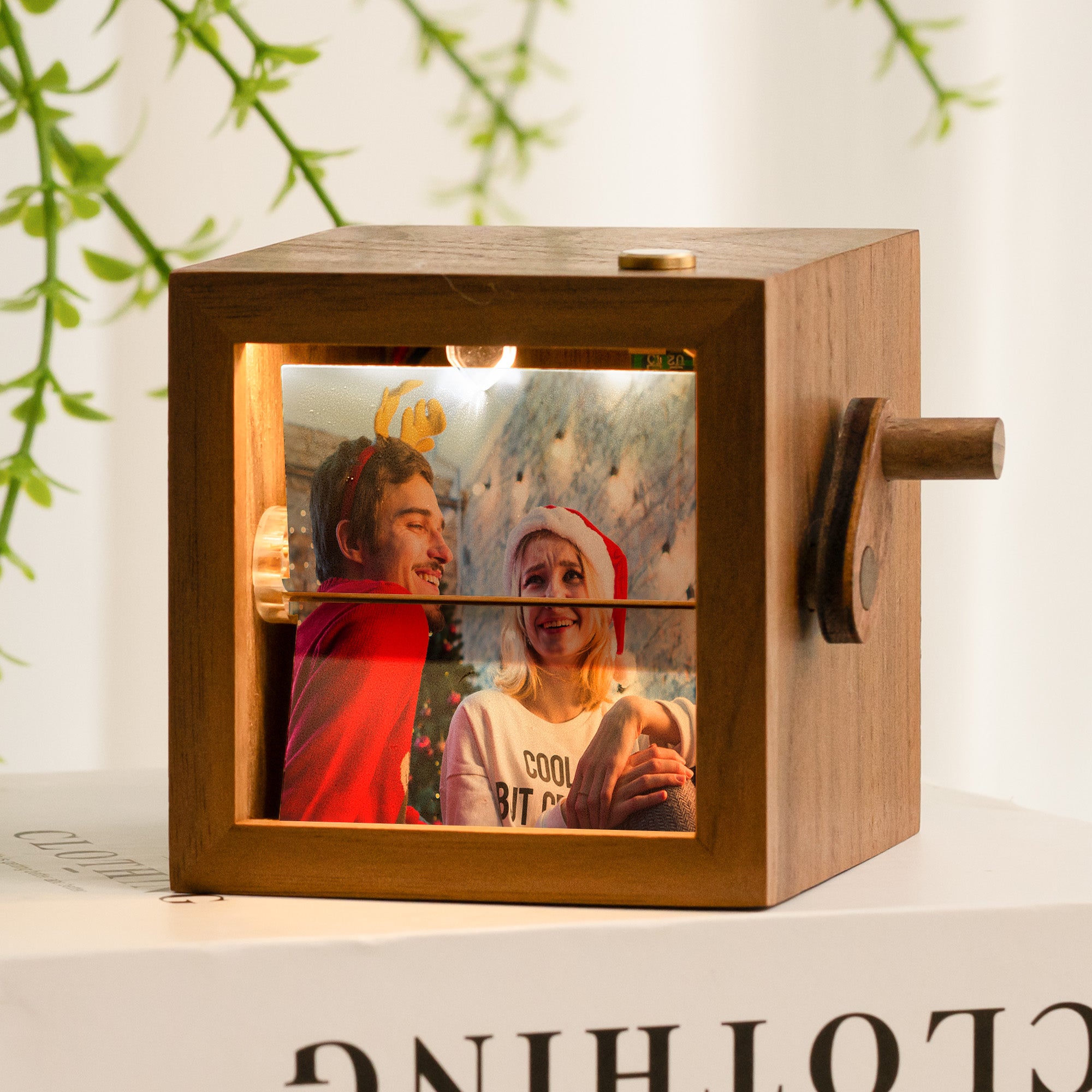 Anniversary Gift Couple Gift For Her/Him - Custom Photo Flipbook Frame