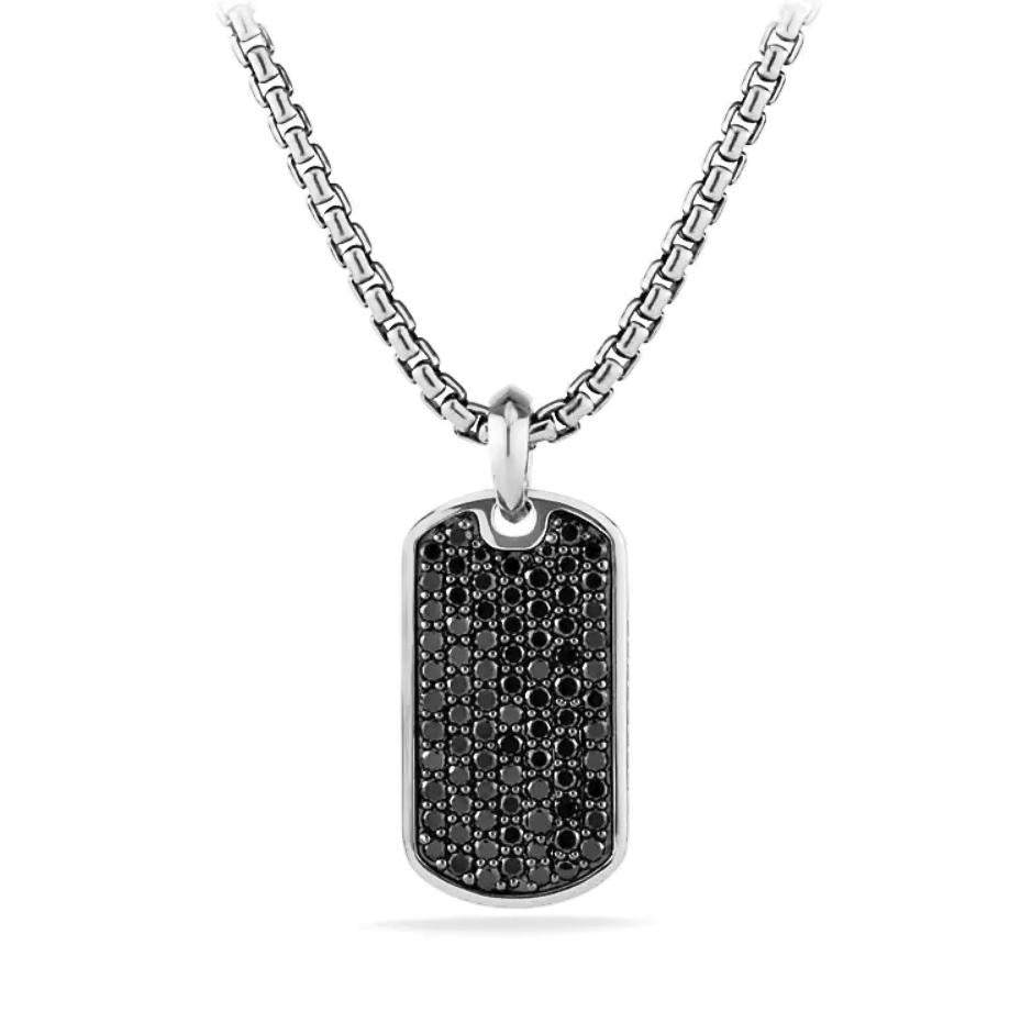 Father's Day! Stainless Steel Micro-Pav'e Crystal Setting Necklace - Five Options, , Riakoob Jewelry, Riakoob Jewelry  jewelryjewelry deals, swarovski crystal jewelry, groupon jewelry,, jewelry for mom,