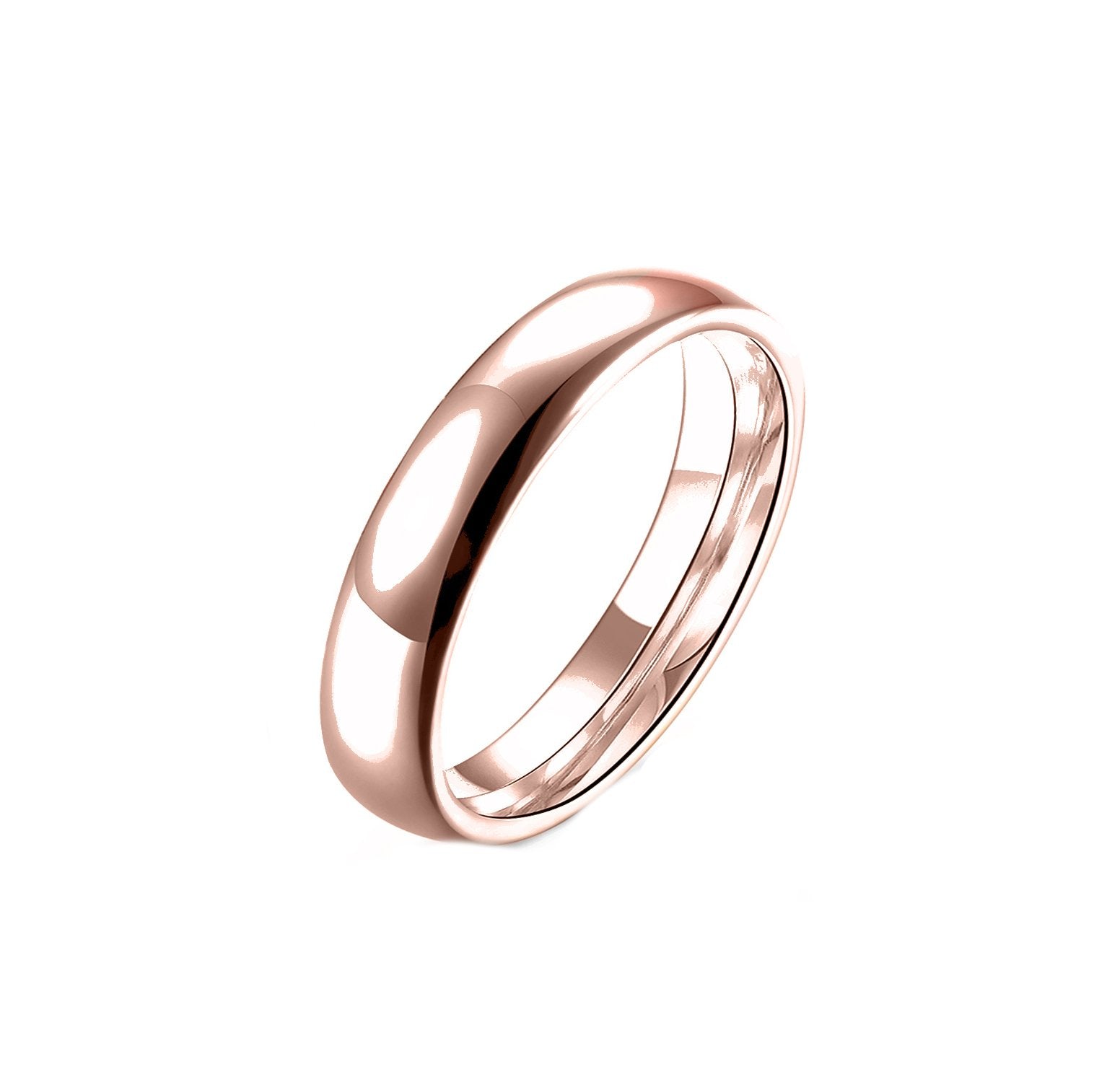 Stainless Steel Comfort Fit Unisex Band Ring - Riakoob Jewelry www.goldennycjewelry.com fashion jewelry for women