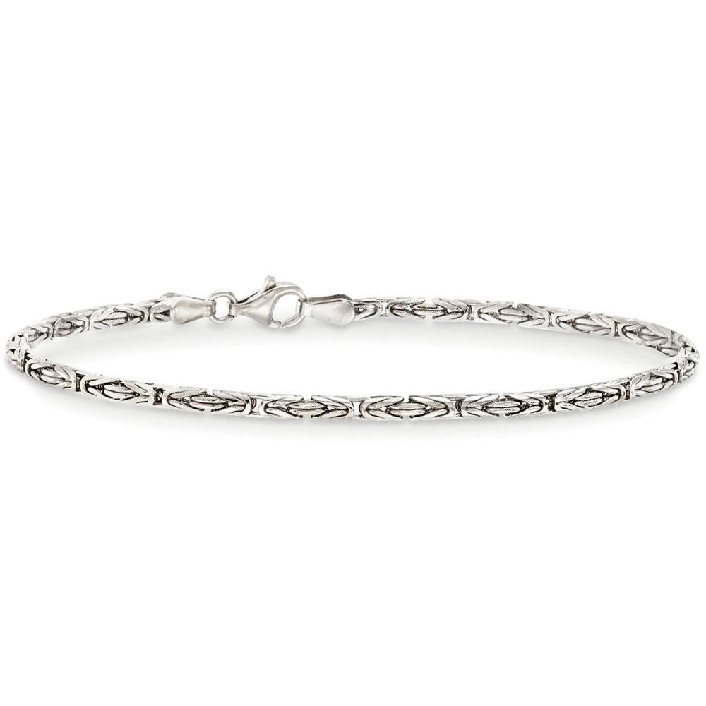 Byzantine Chain Bracelet in  Silvertone, Bracelet, Riakoob Jewelry, Riakoob Jewelry  jewelryjewelry deals, swarovski crystal jewelry, groupon jewelry,, jewelry for mom,