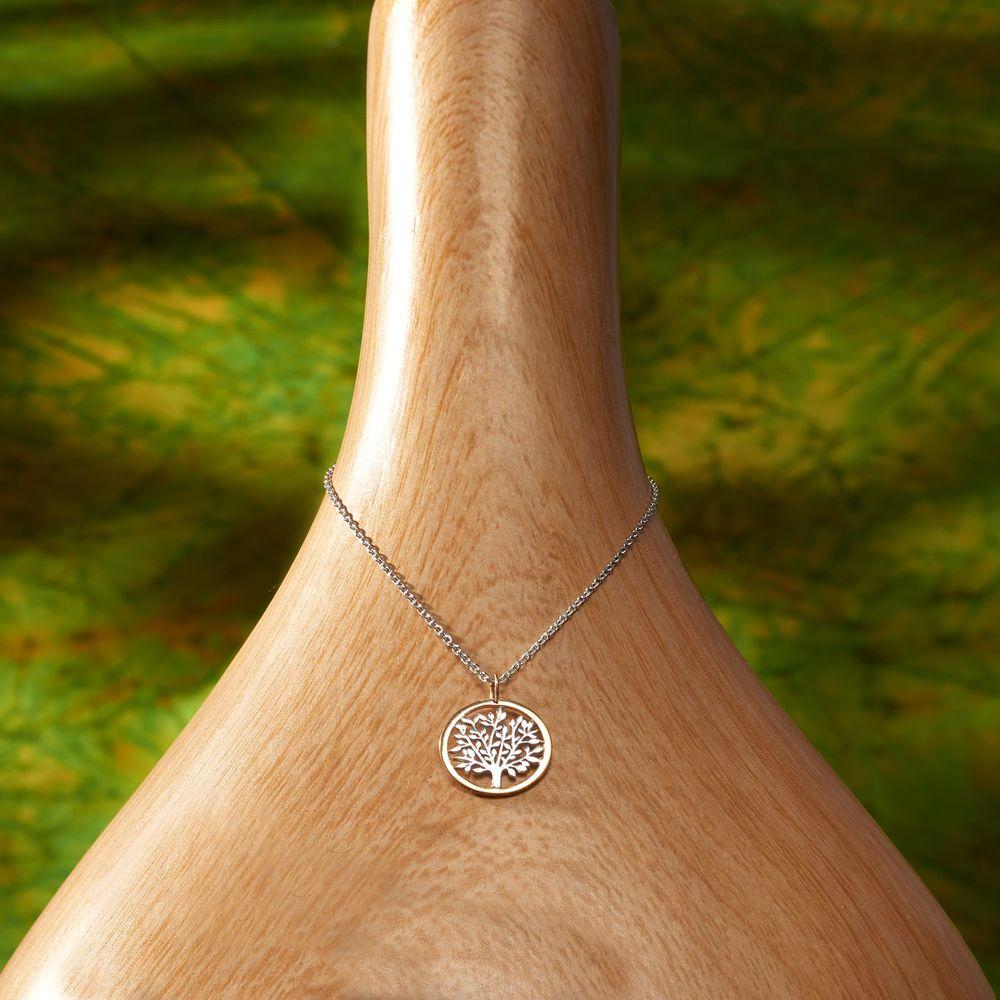 Classic Essential Tree Of Life Circular Pendant Necklace in Goldtone Tone  (Options Available), , Riakoob Jewelry, Riakoob Jewelry  jewelryjewelry deals, swarovski crystal jewelry, groupon jewelry,, jewelry for mom,