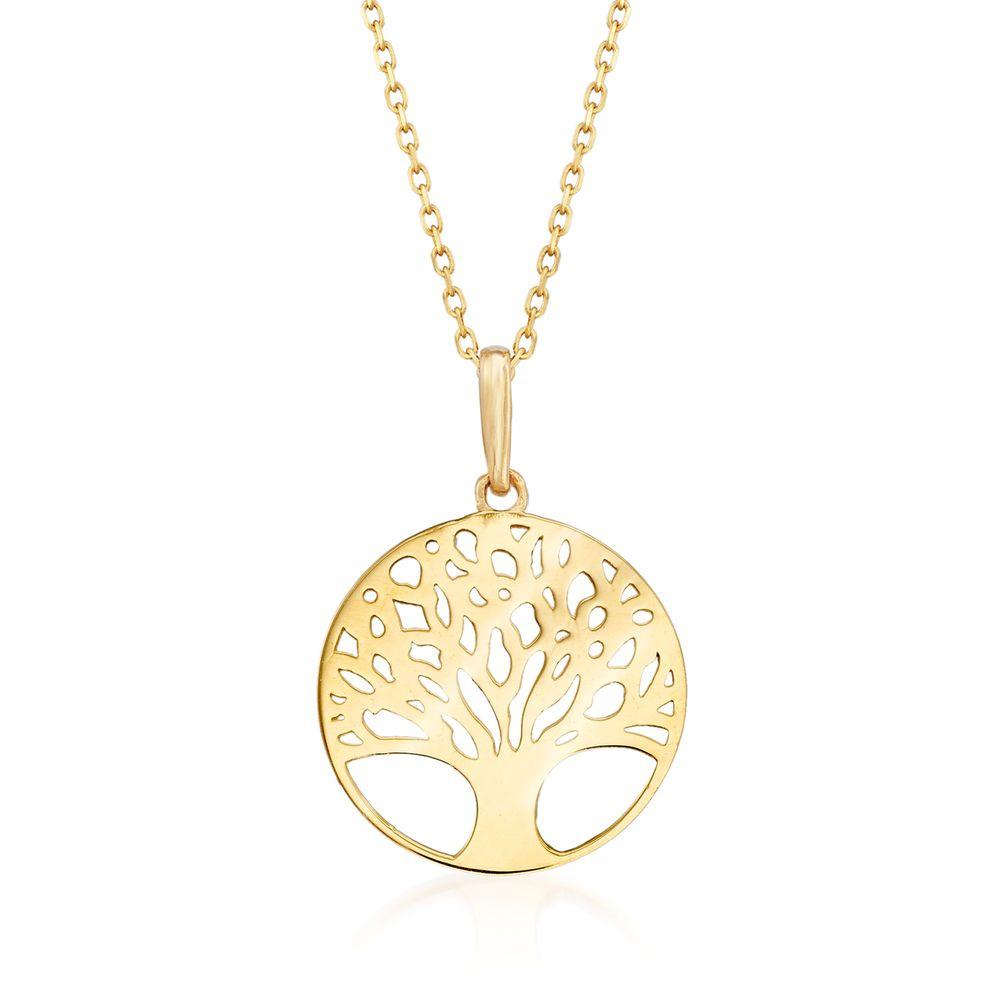 Classic Essential Tree Of Life Circular Pendant Necklace in Goldtone Tone  (Options Available), , Riakoob Jewelry, Riakoob Jewelry  jewelryjewelry deals, swarovski crystal jewelry, groupon jewelry,, jewelry for mom,