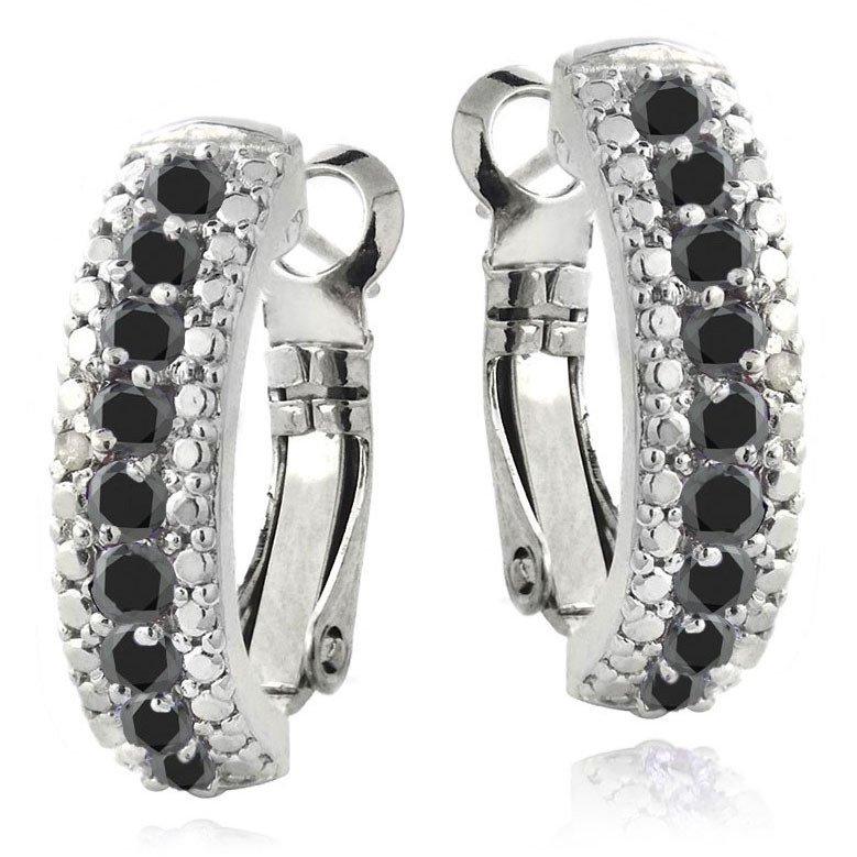 5.55 CTTW Gemstone Lining Earrings in Silvertone- Five Options, , Riakoob Jewelry, Riakoob Jewelry  jewelryjewelry deals, swarovski crystal jewelry, groupon jewelry,, jewelry for mom,