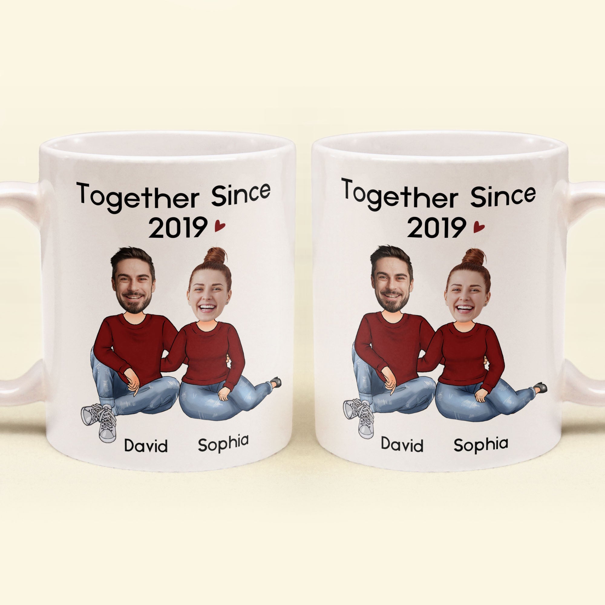 Babe Together Since - Personalized Mug
