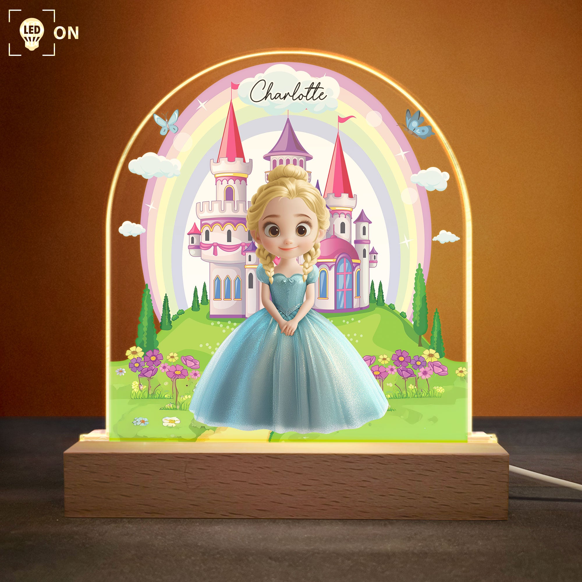 Baby Princess Light - Personalized LED Light