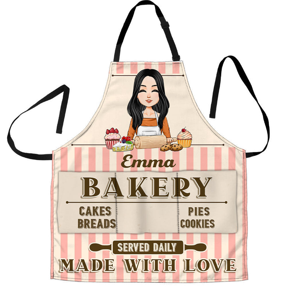Baked With Love - Personalized Apron With Pocket