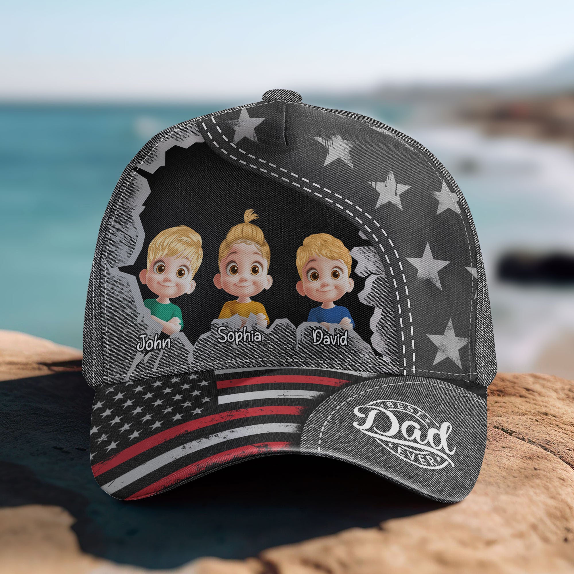 Best Dad Ever New Style - Personalized Classic Cap