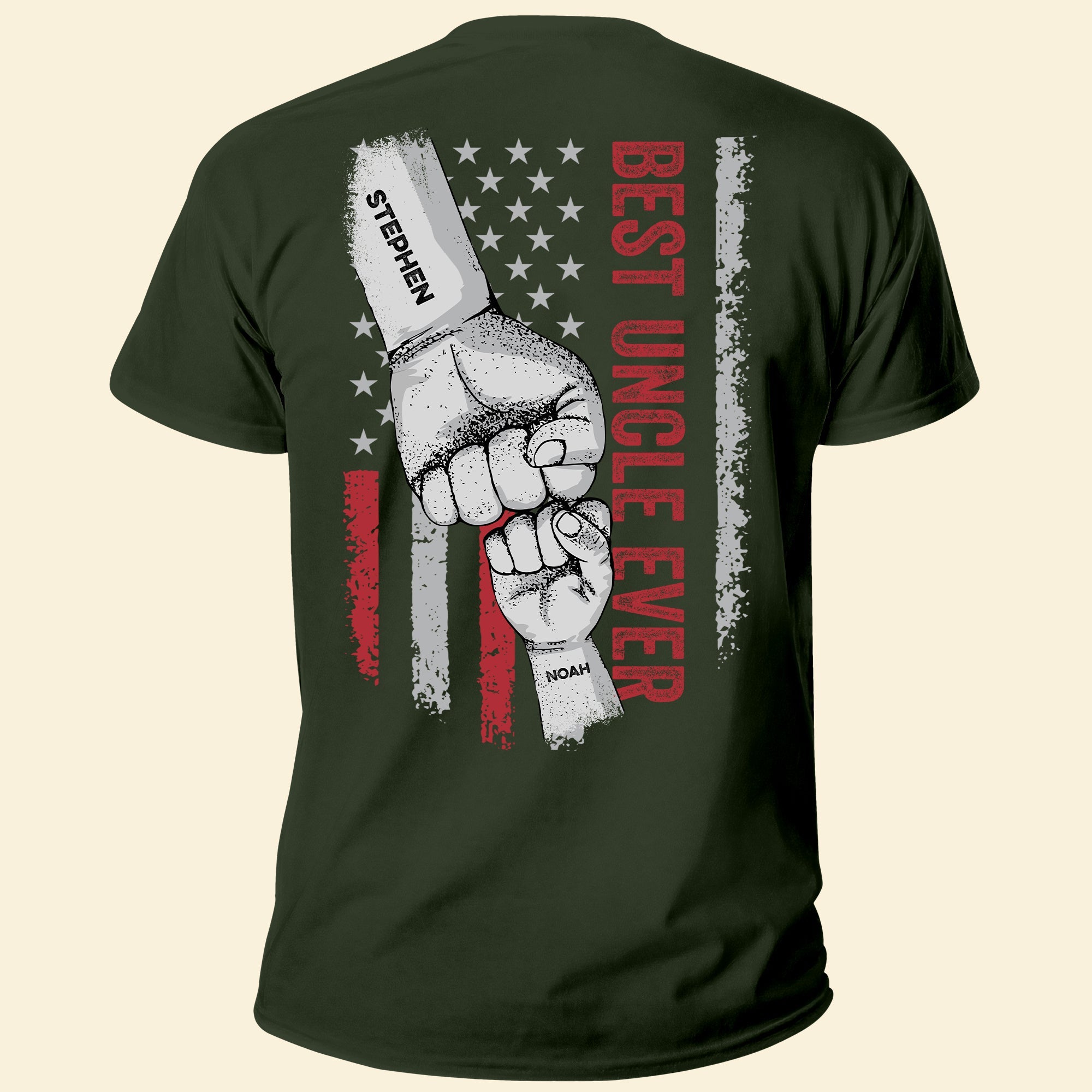 Best Uncle Ever - Personalized Shirt Father's Day