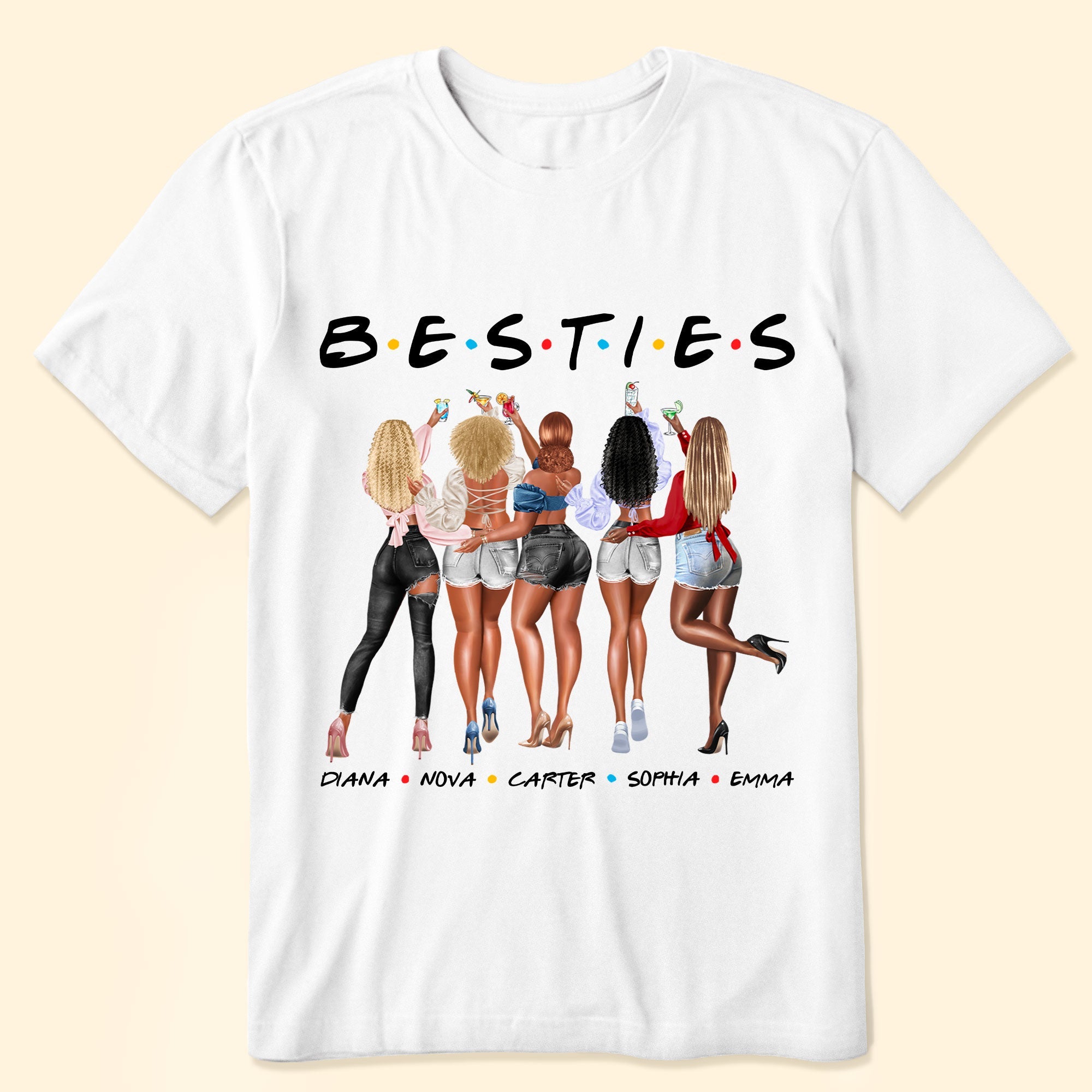 Besties - Personalized Shirt