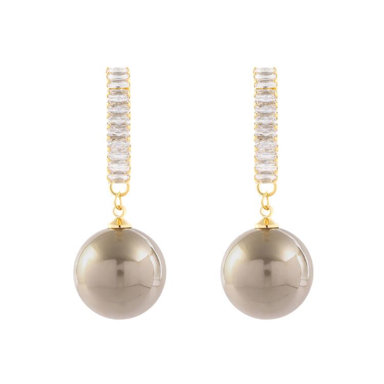   Pearl Hoop Earrings for Women-A Loves Gift