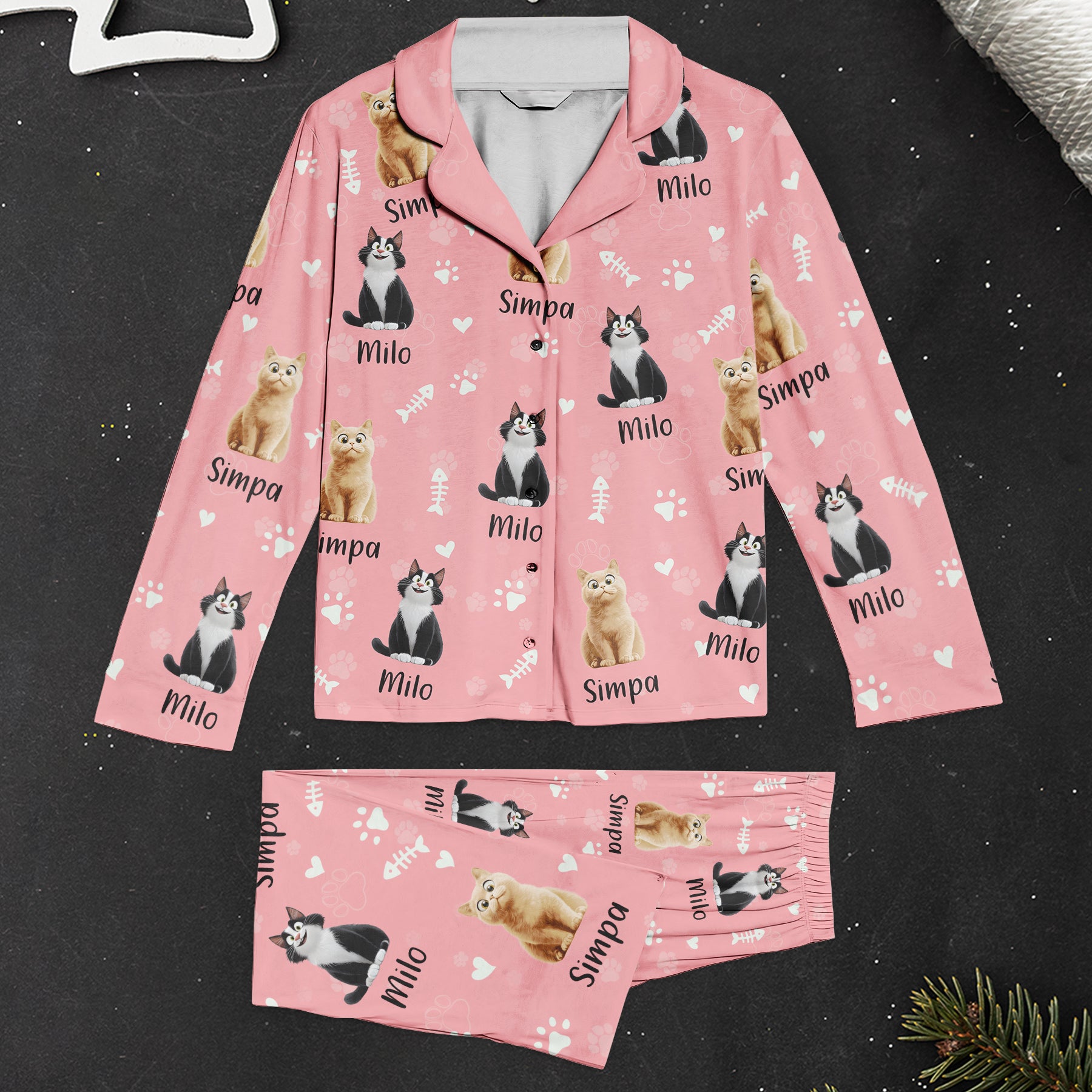 #Catmom - Personalized Women's Pajamas Set