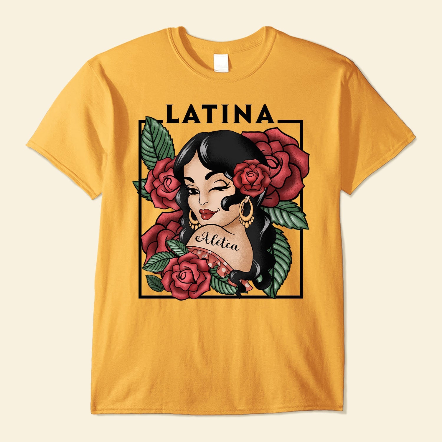 Hispanic Woman - Personalized Shirt - Hispanic Month Gift For Hispanics & Latinos