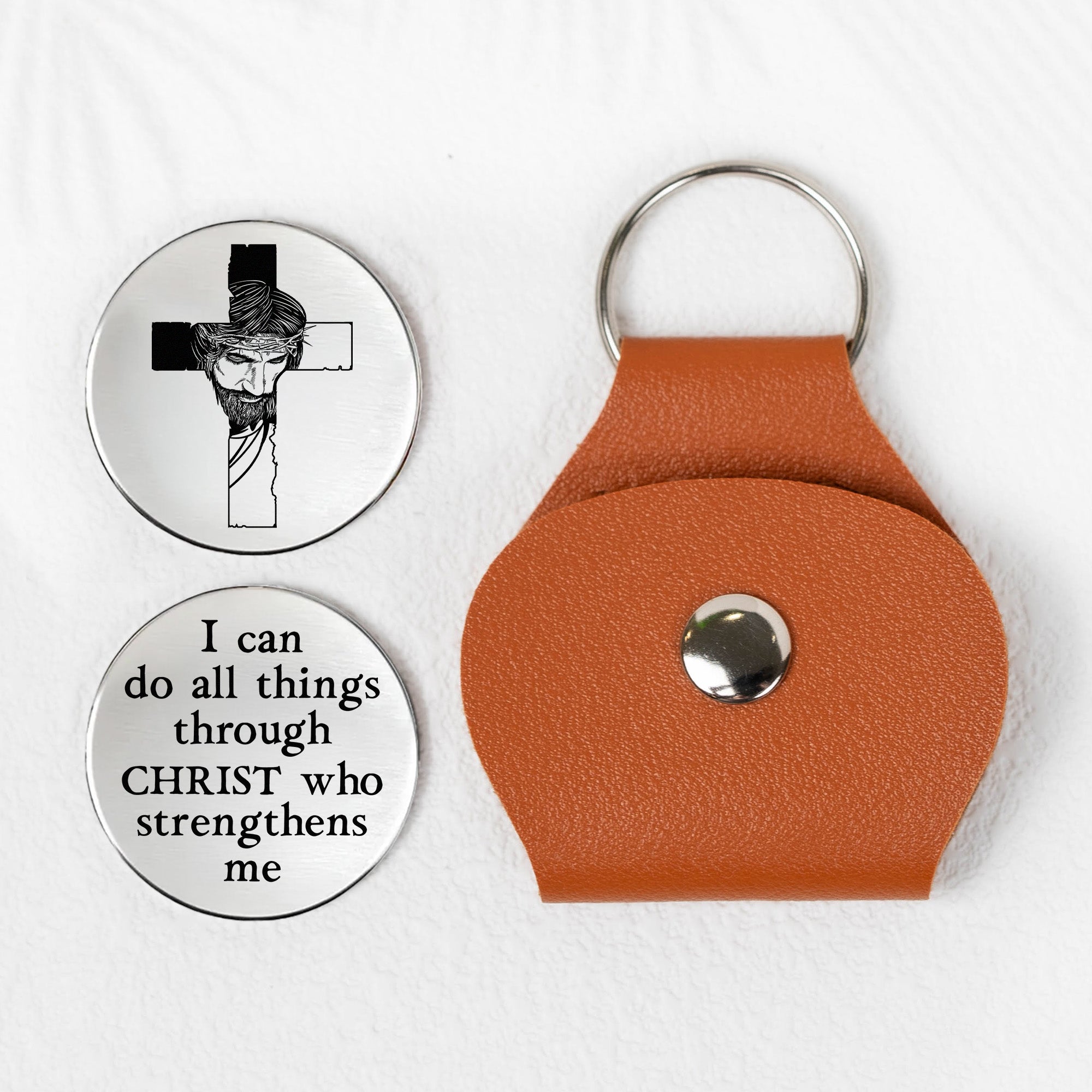 Custom Bible Verse Religious Gift For Healing, Hope And Strength - Personalized Pocket Hug