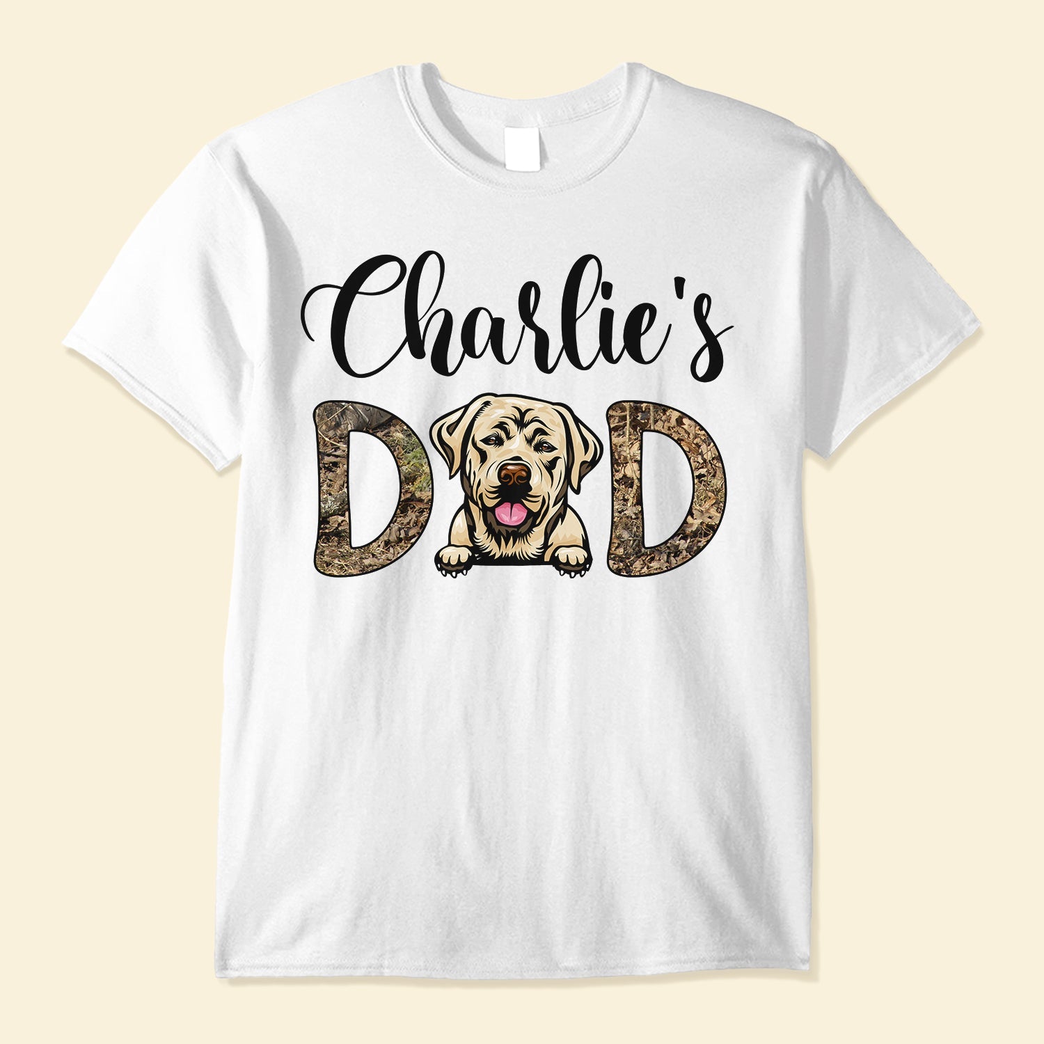 Dog, Cat Name Mom, Dad - Personalized Shirt