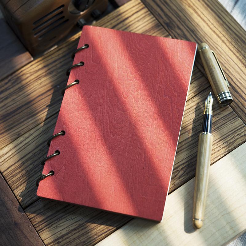 Wood Notebook for Planner Journal Diary Birthday/ Christmas Gifts Personalised for Husband-A Loves Gift