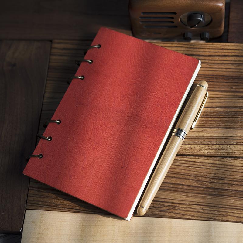 Wood Notebook for Planner Journal Diary Birthday/ Christmas Gifts Personalised for Husband-A Loves Gift