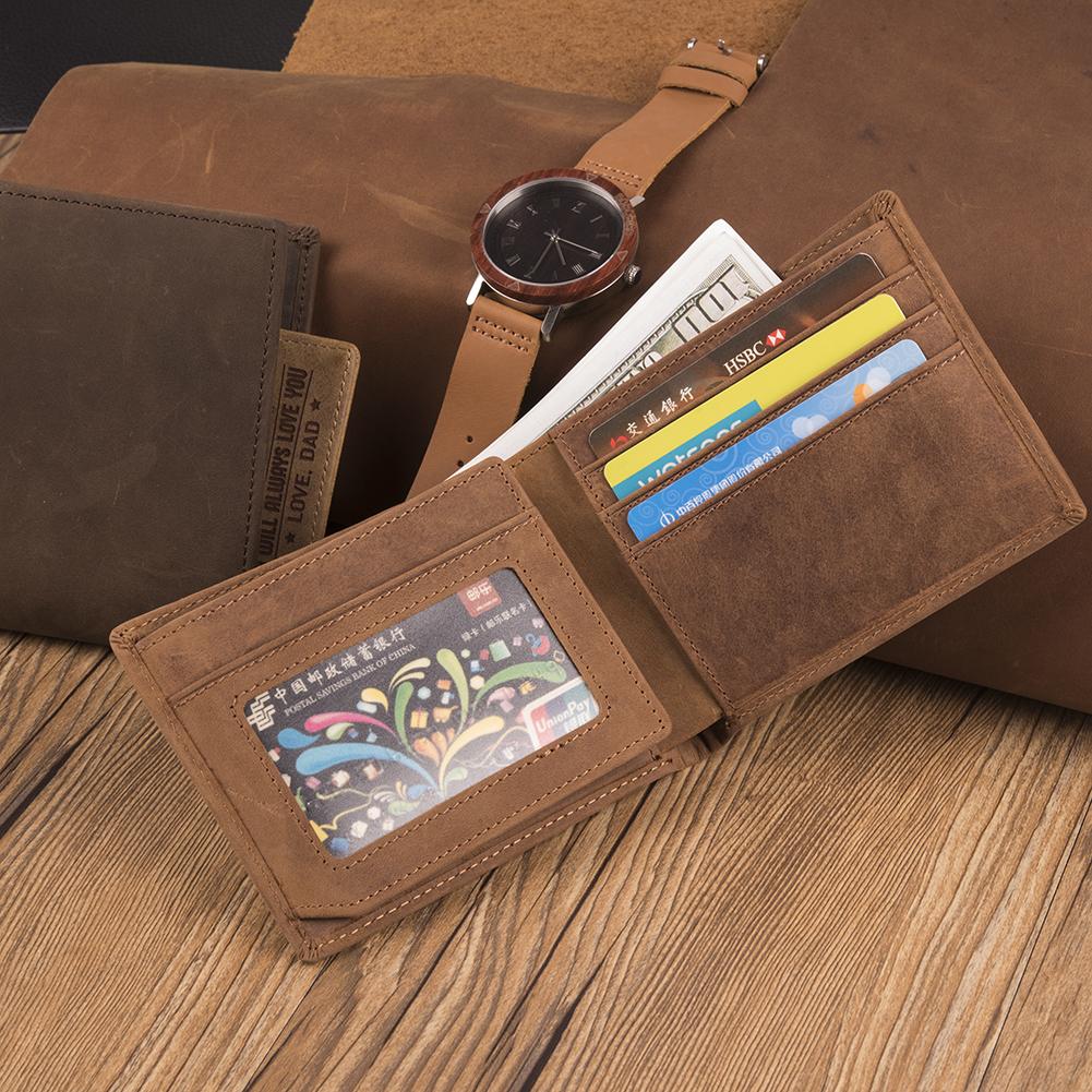 Leather Wallet To My Man-A Loves Gift