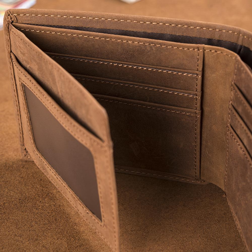 Perfect Gifts For Husband - Engraved Leather Wallet-A Loves Gift