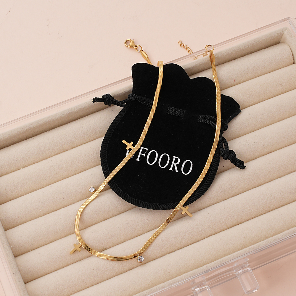 UFOORO Gold Anklets for Women Waterproof Stainless Steel Delicate Chain Ankle Bracelet Summer Jewelry