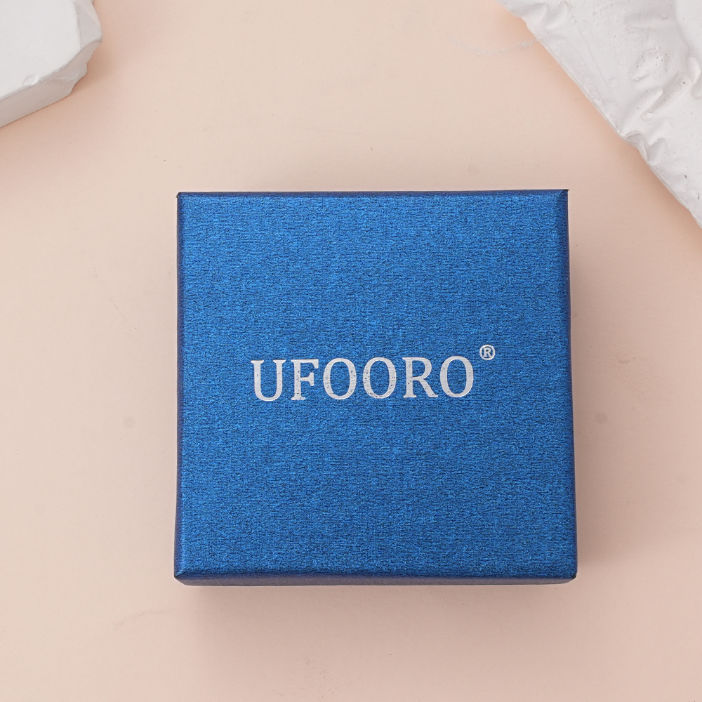 UFOORO Jewelry Box Small Portable Case Pouch for Necklace Earrings Ring