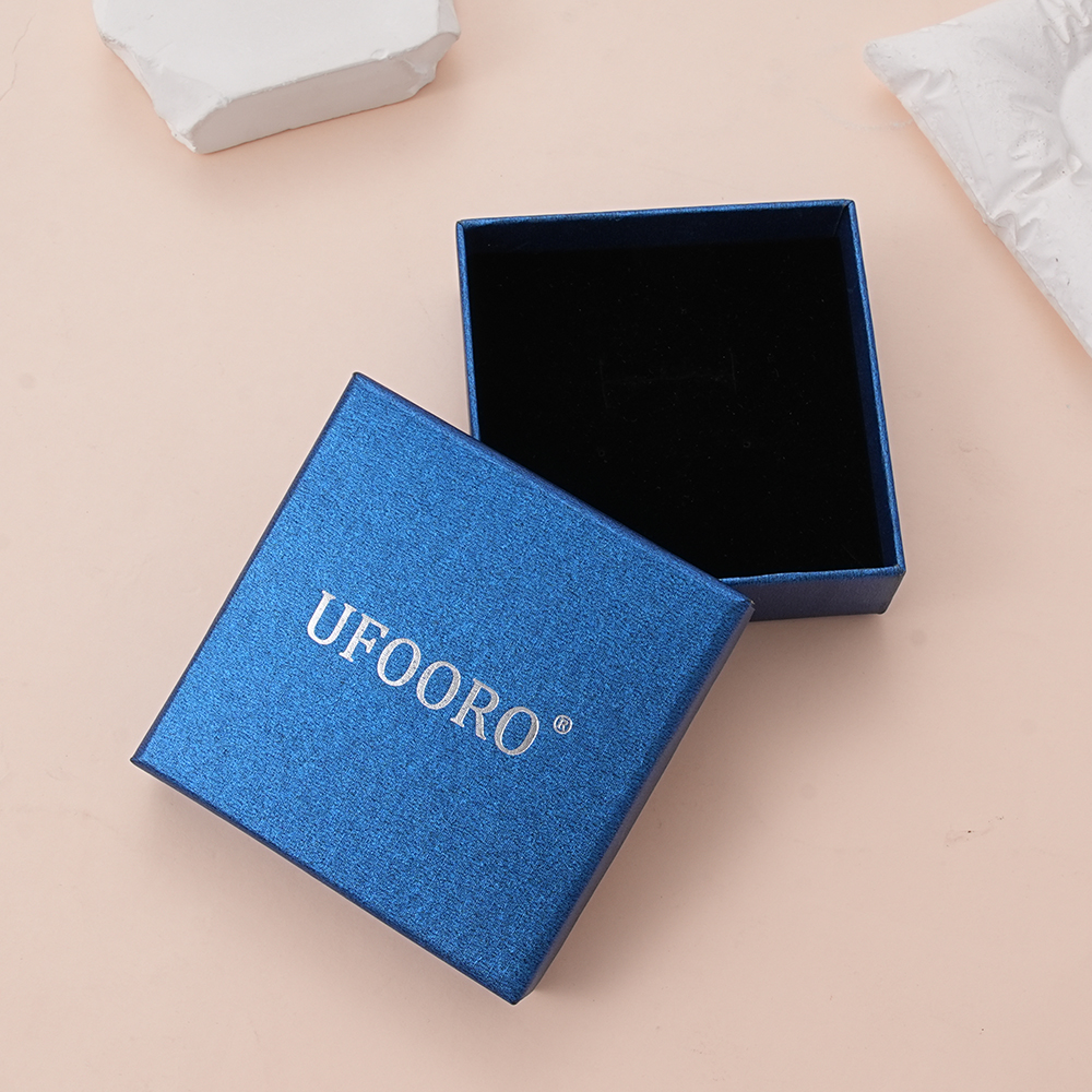 UFOORO Jewelry Box Small Portable Case Pouch for Necklace Earrings Ring