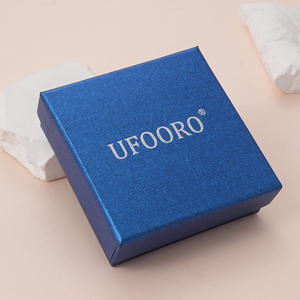 UFOORO Jewelry Box Small Portable Case Pouch for Necklace Earrings Ring
