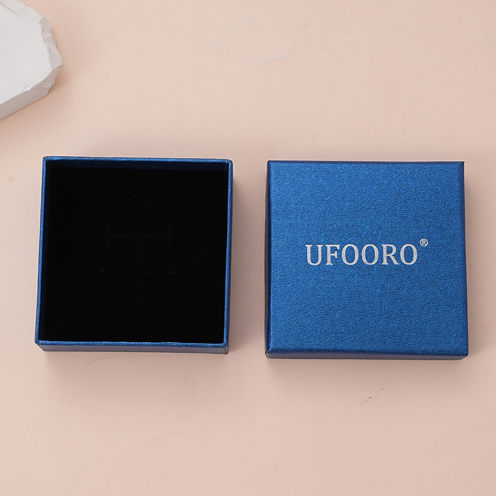 UFOORO Jewelry Box Small Portable Case Pouch for Necklace Earrings Ring