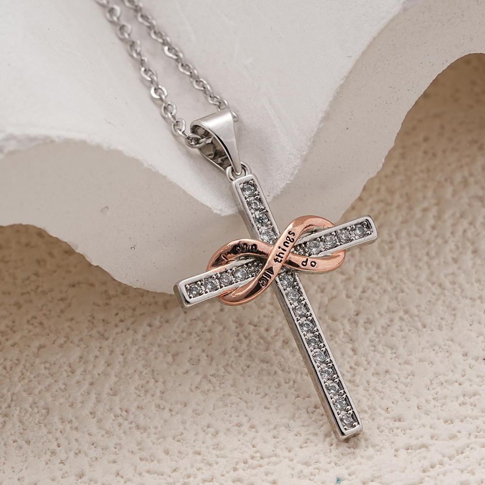 Hainon Amulets for Lady Cross Pendant Necklace