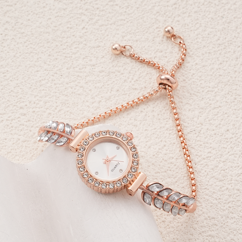 Hainon Women Wrist Watches,Rose Gold Plating 