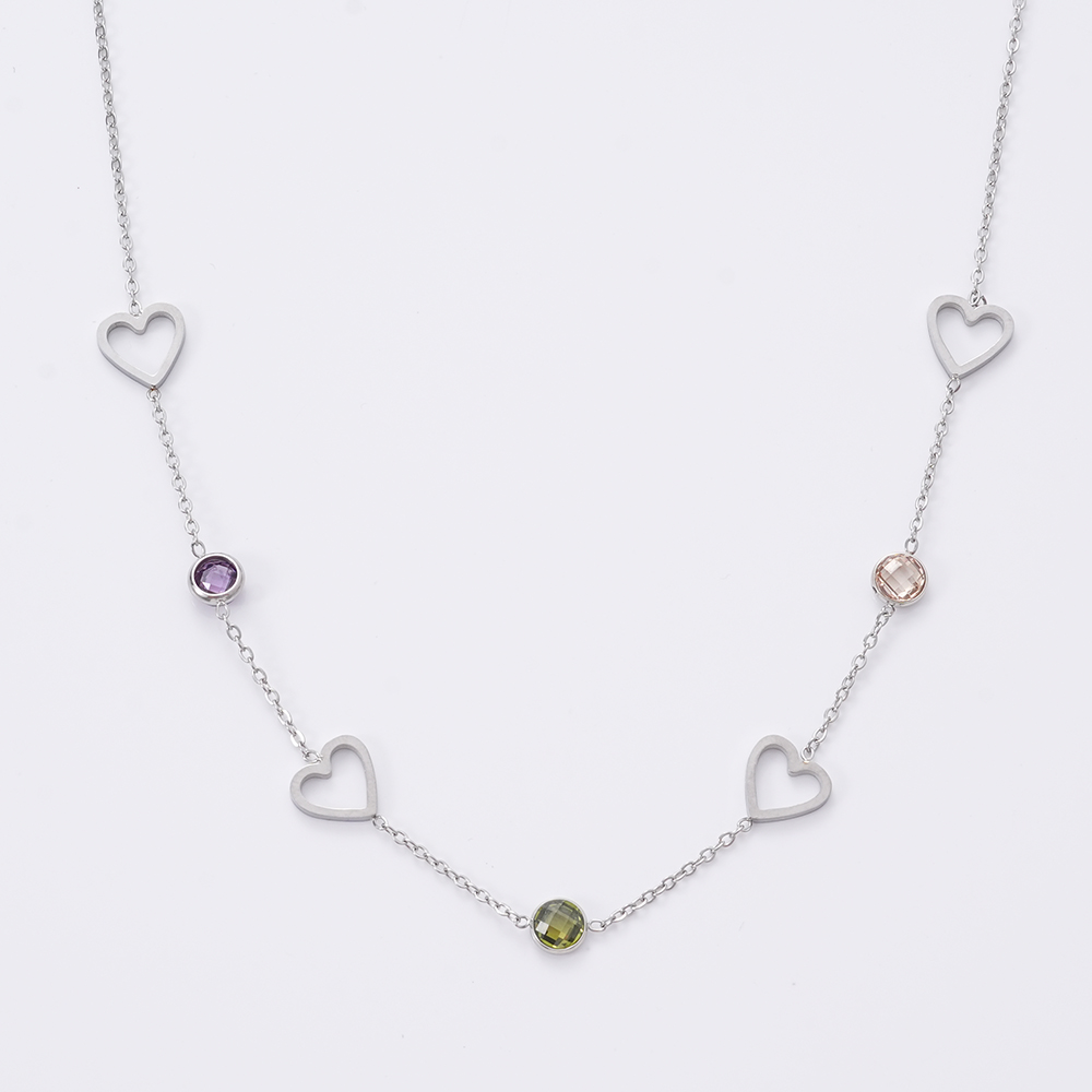 Hainon Heart Necklace for Lovers at Mothers Day or Christams Birthday