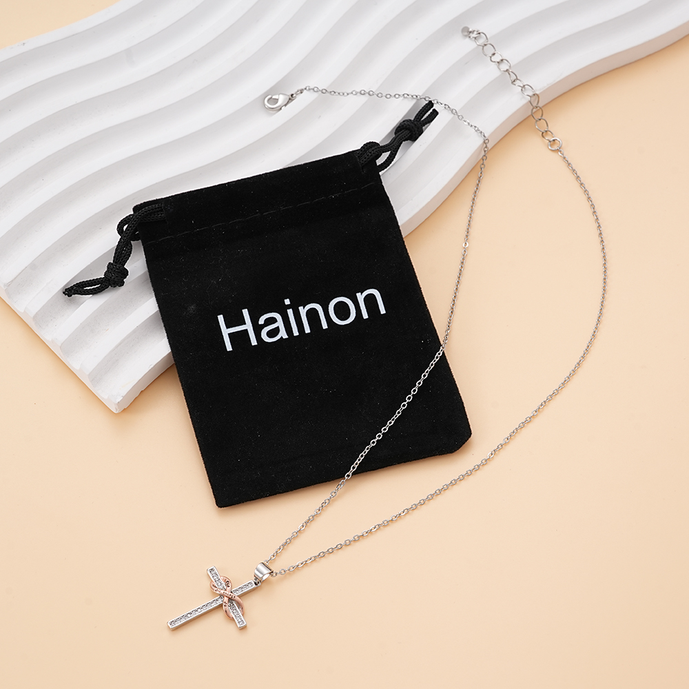 Hainon Amulets for Lady Cross Pendant Necklace