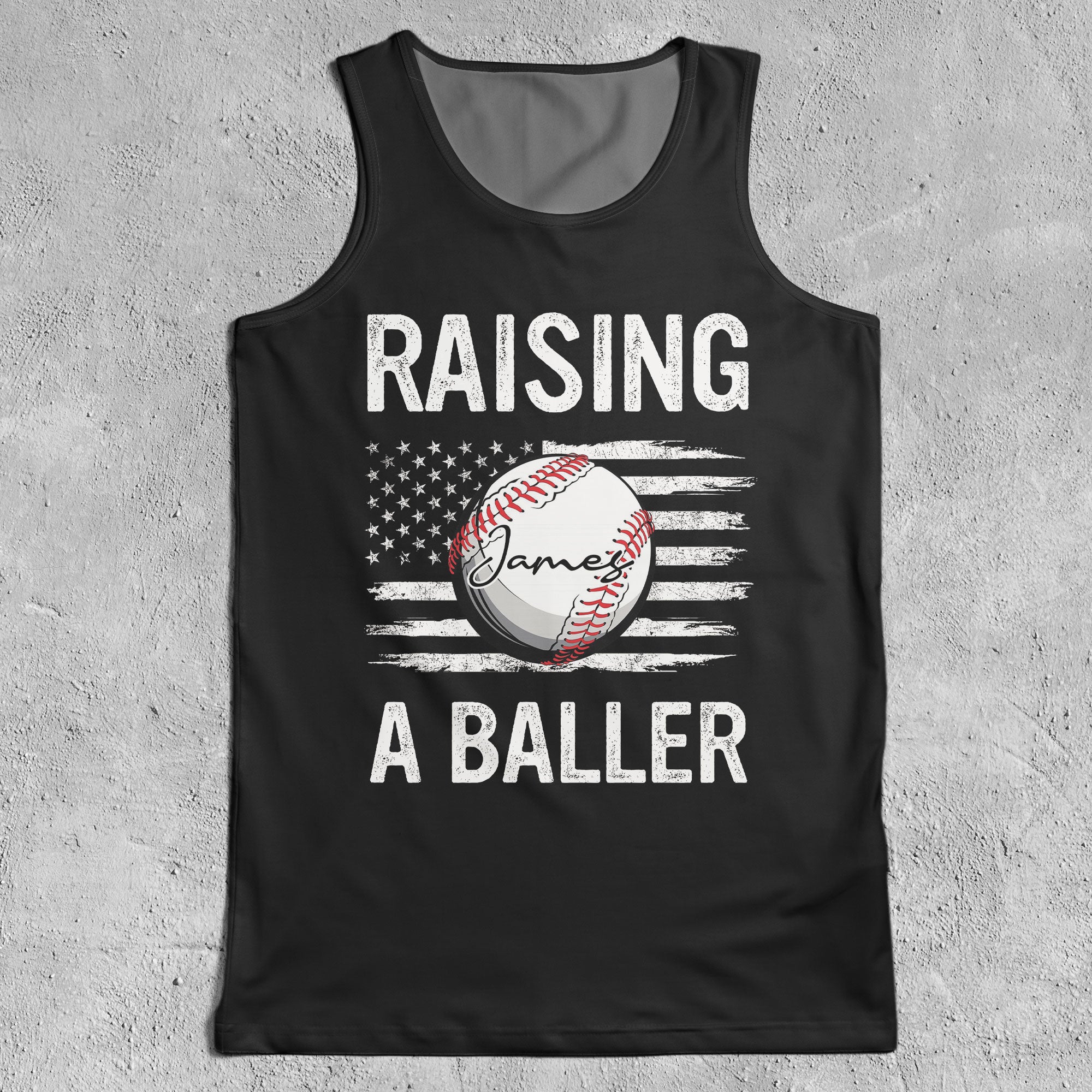 Dad Of Ballers Custom Sports - Custom Tank Top For Men