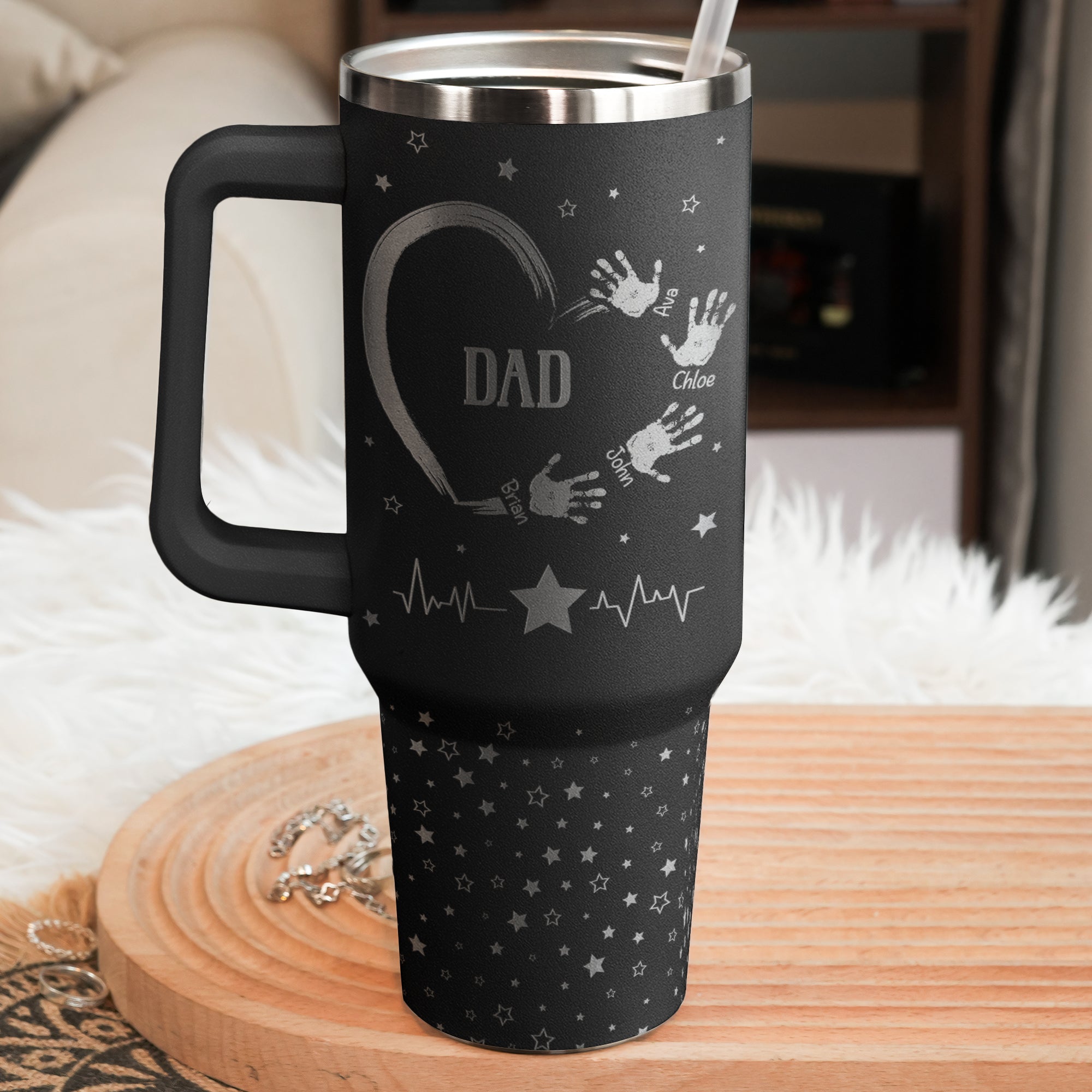 Dad, Grandpa We Love You - Personalized 40oz Tumbler