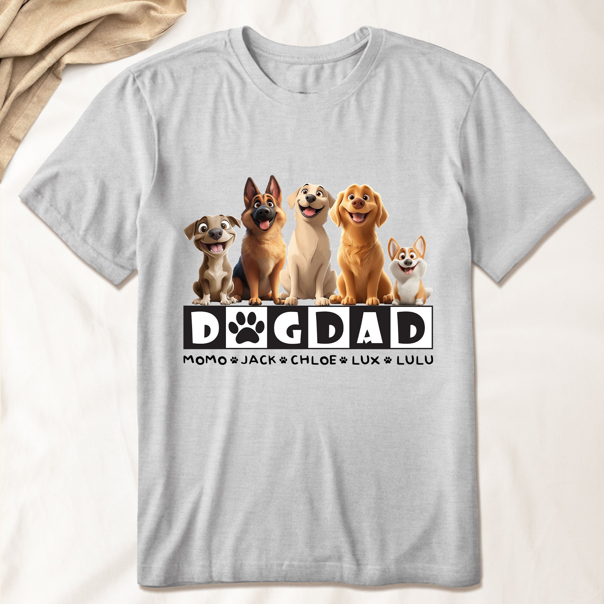 Dog Dad - Personalized Shirt