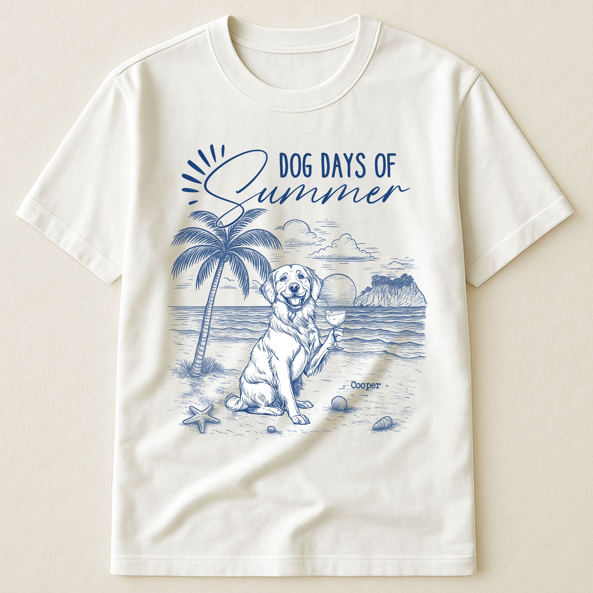 Dog Days Of Summer - Personalized Shirt